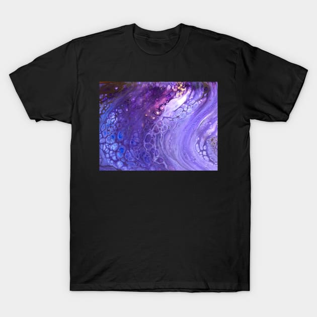 Mystic purple T-Shirt by MansiMakes